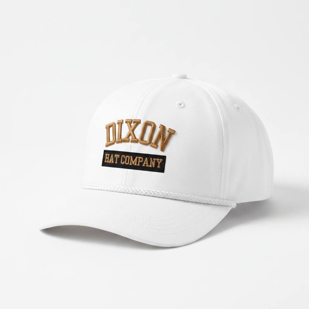 White Dixon Hat Company Cap